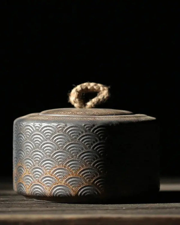 Boîte à thé | Souvenir Ancien