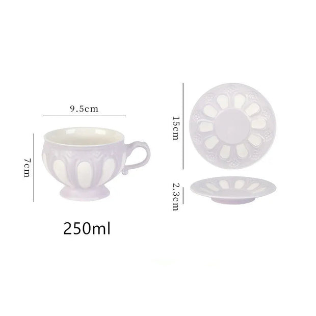 Ensemble de Tasse à Thé Anglaise