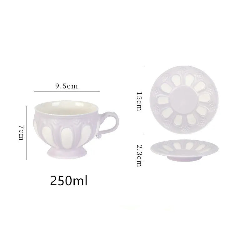 Ensemble de Tasse à Thé Anglaise