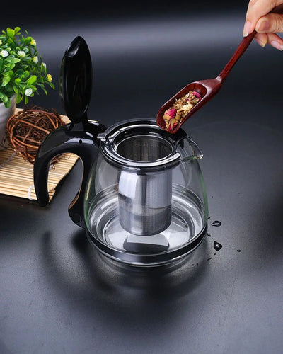 Théière en verre | Anse ergonomique