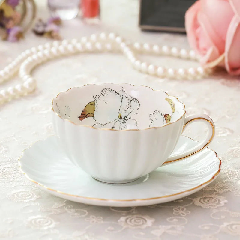 Ensemble Tasses à Thé | Élégance Anglaise