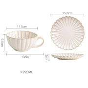 Service Anglais | Tasse et Soucoupe en Céramique