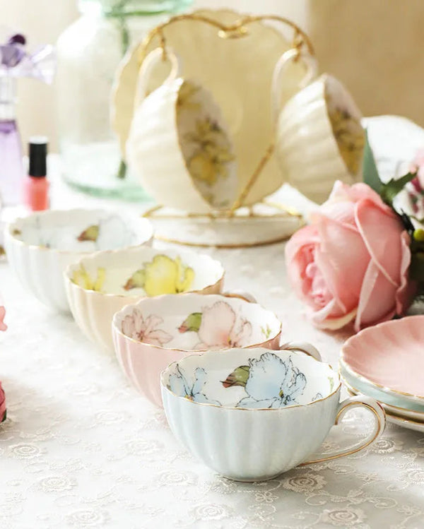 Ensemble Tasses à Thé | Élégance Anglaise