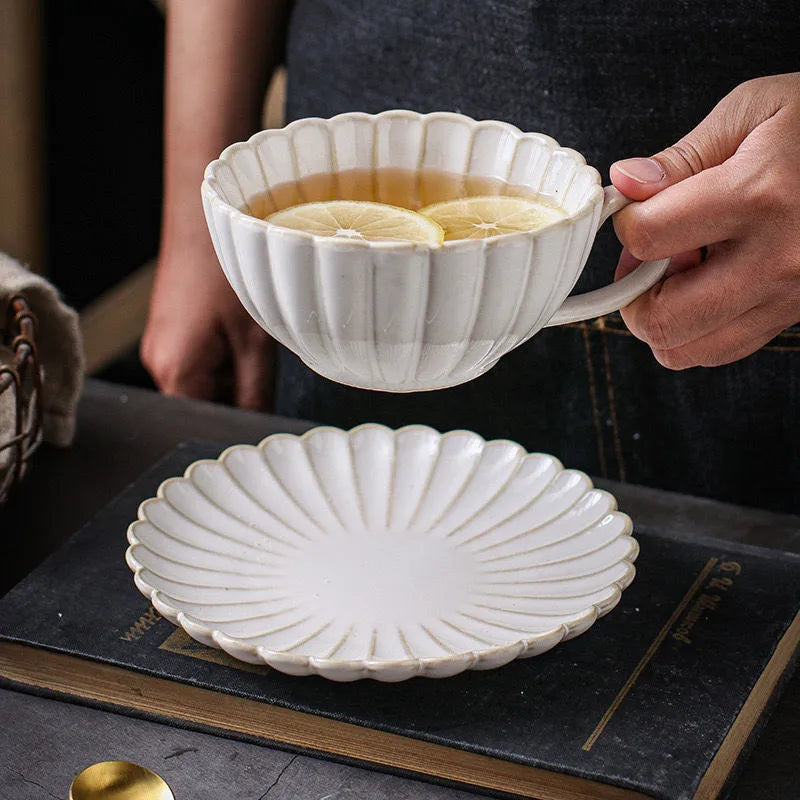 Service Anglais | Tasse et Soucoupe en Céramique