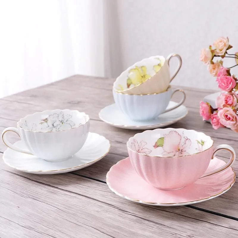 Ensemble Tasses à Thé | Élégance Anglaise
