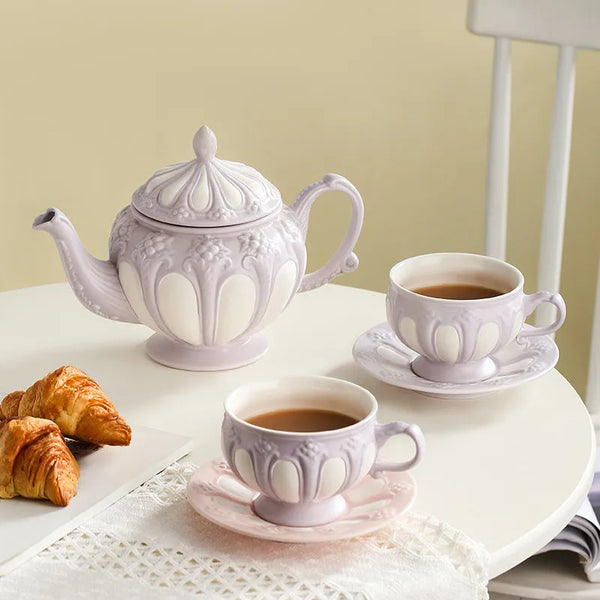 Ensemble de Tasse à Thé Anglaise