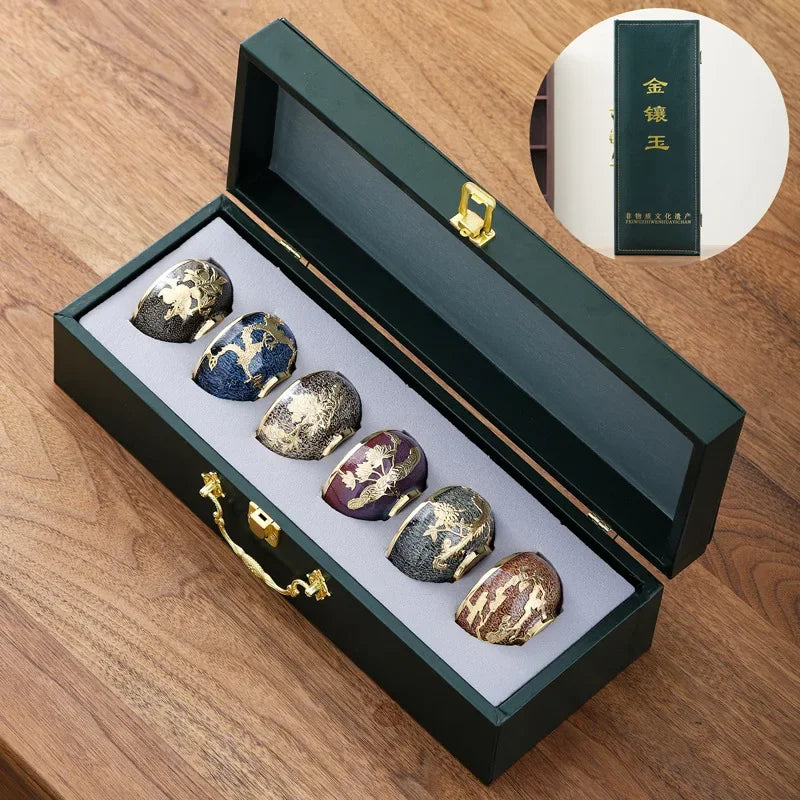 Coffret de Tasses à Thé | Porcelaine