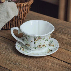 Ensemble Tasses & Soucoupes | Élégance Européenne