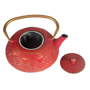 Théière Japonaise | Motif ondulé