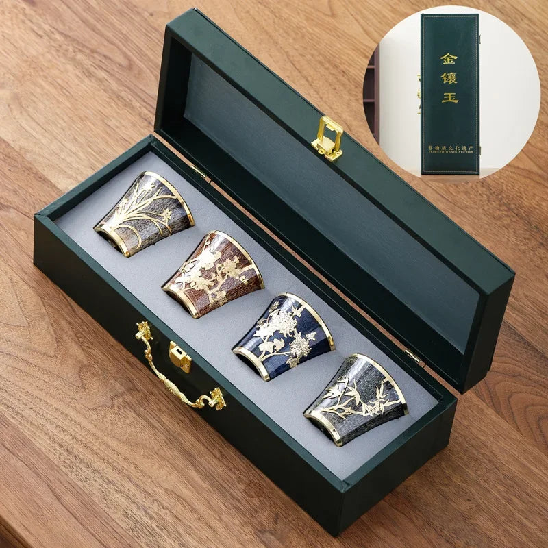 Coffret de Tasses à Thé | Porcelaine
