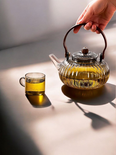 Théière en verre | Design Nervuré