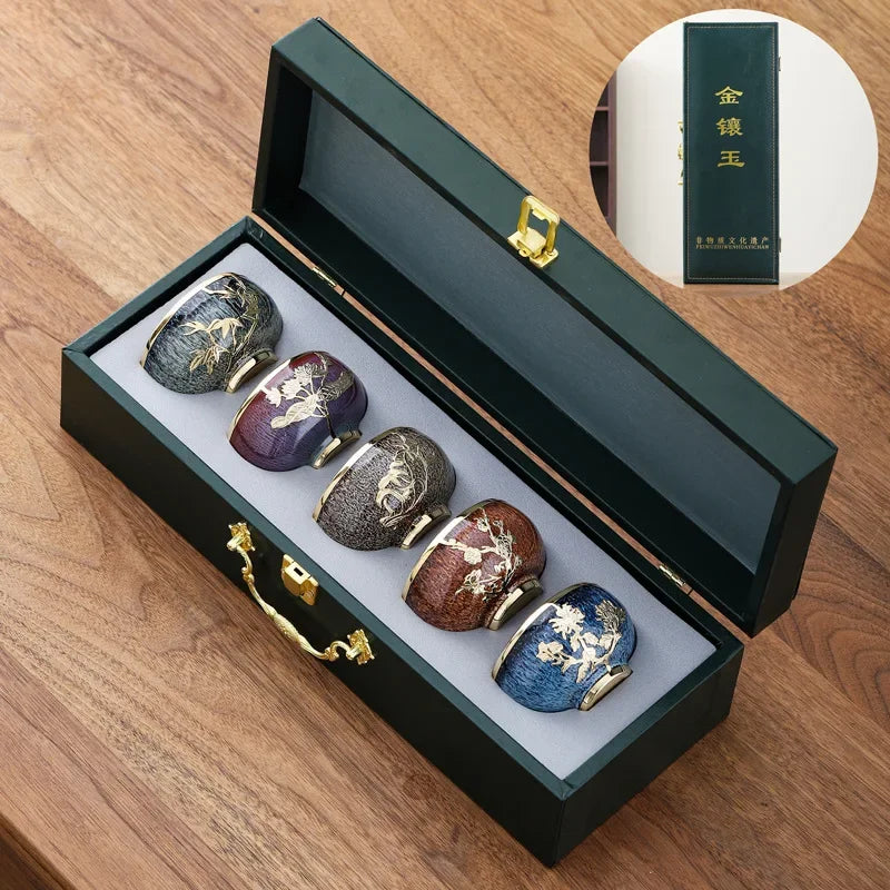 Coffret de Tasses à Thé | Porcelaine