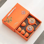 Service à thé | Coffret Fruit Kaki