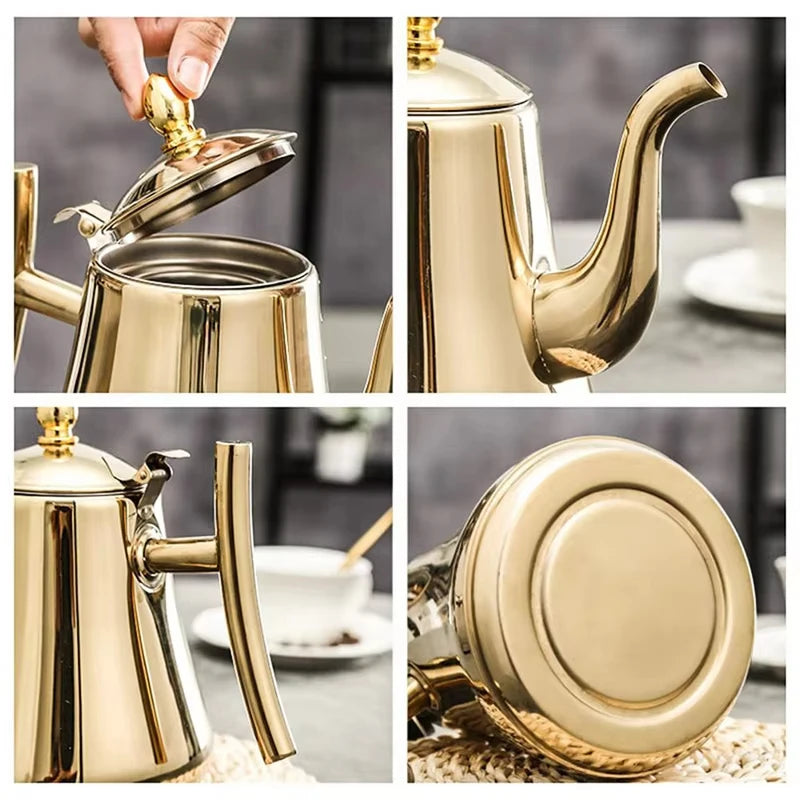 Théière en Inox | Chaudron d'Argent