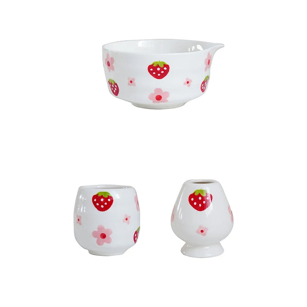 Matcha <br> Set fraise