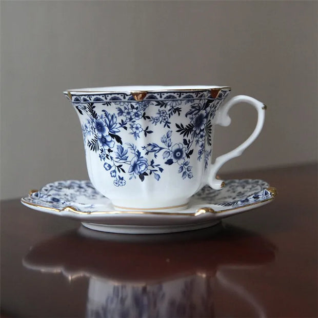 Ensemble Tasses & Soucoupes | Élégance Européenne