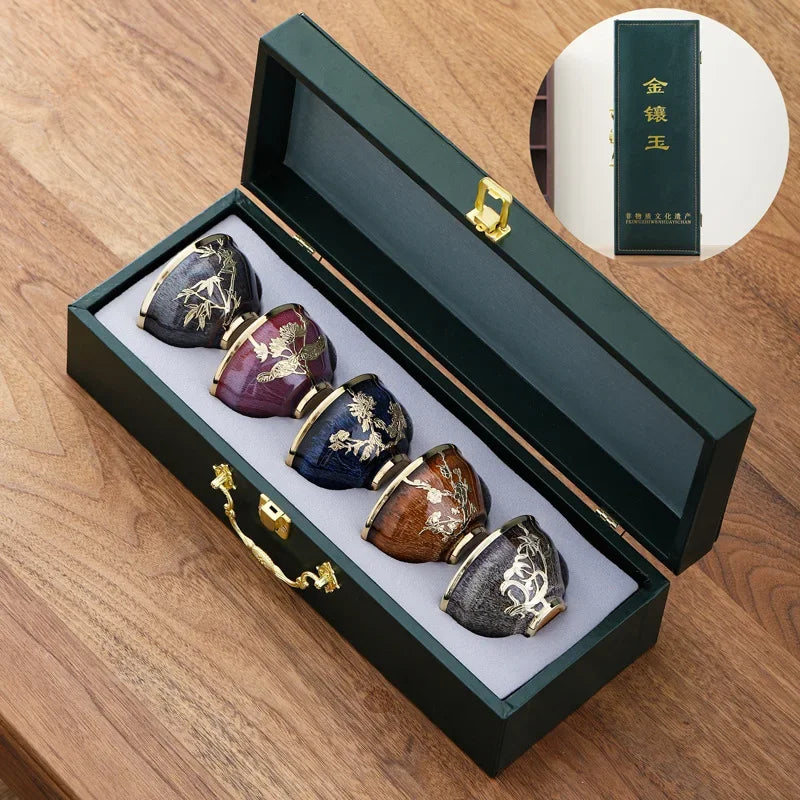 Coffret de Tasses à Thé | Porcelaine