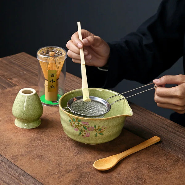 Set en porcelaine | Matcha