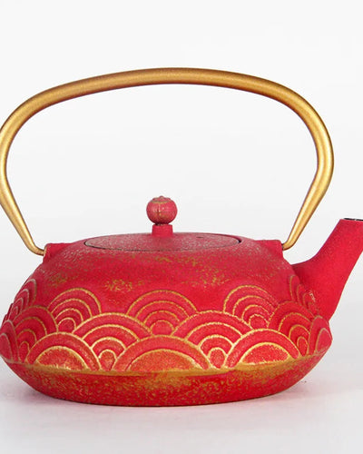 Théière Japonaise | Motif ondulé
