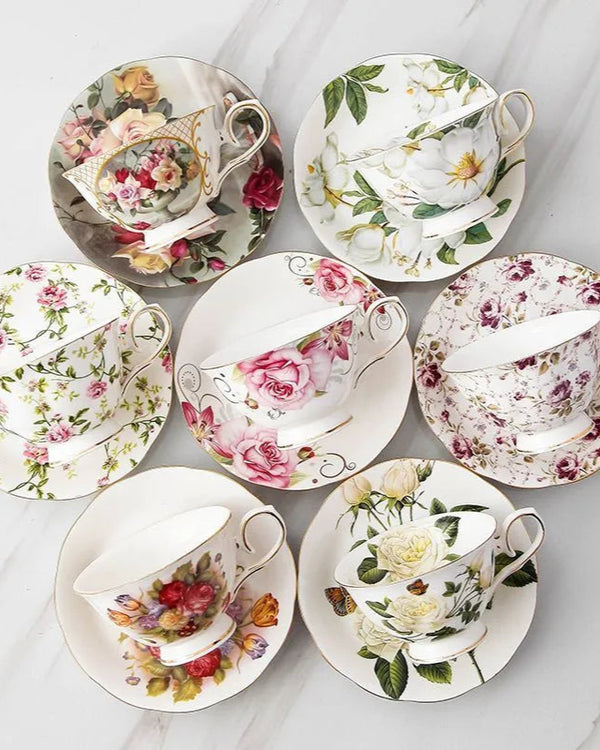 Ensemble Tasses à Thé | Style Européen