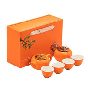 Service à thé | Coffret Fruit Kaki