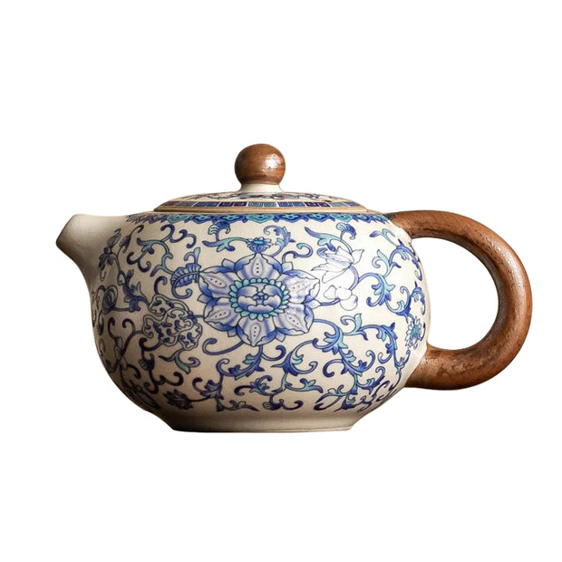 Théière Céramique | Azure petals