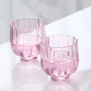 Théière en Verre | Papillon rose