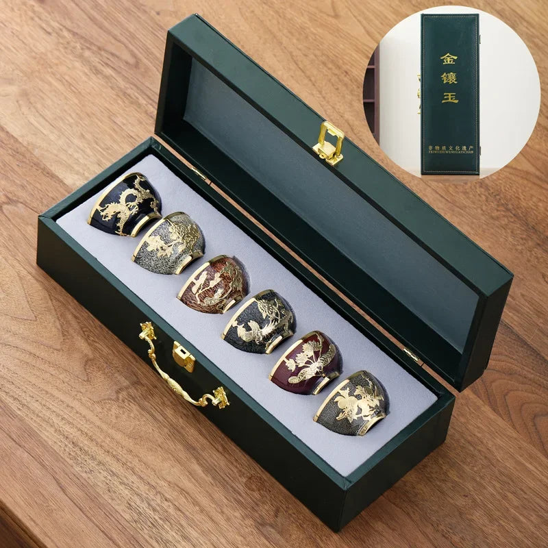 Coffret de Tasses à Thé | Porcelaine