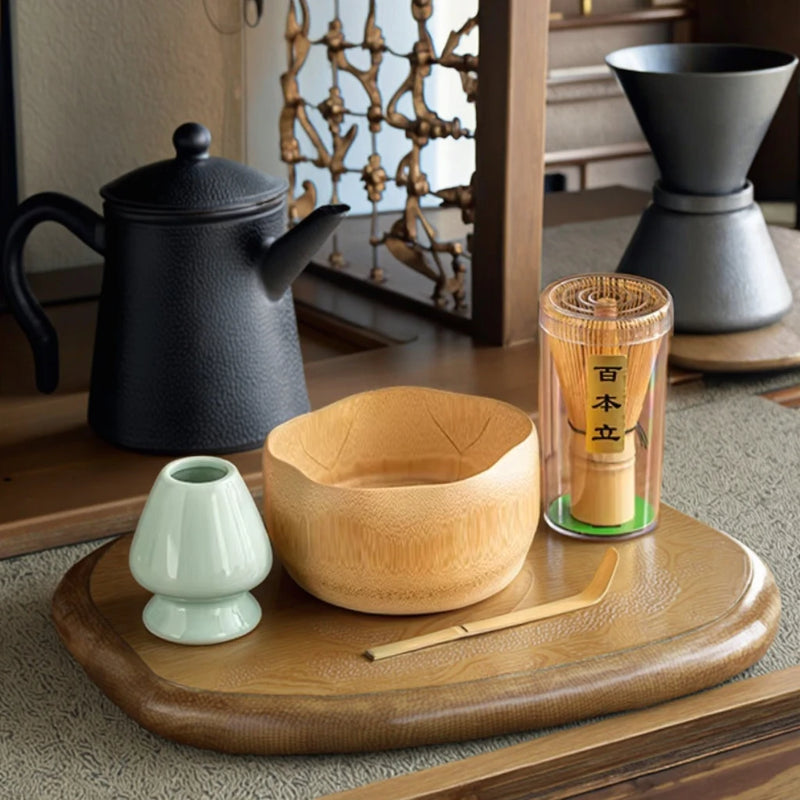 Set de Matcha en bambou