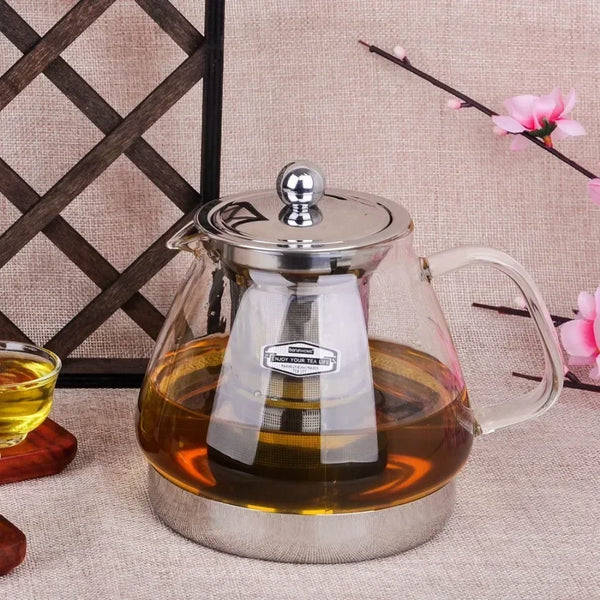 Théière en Verre | Harmonie Cristalline