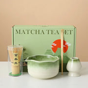 Coffret Matcha | Vert et blanc