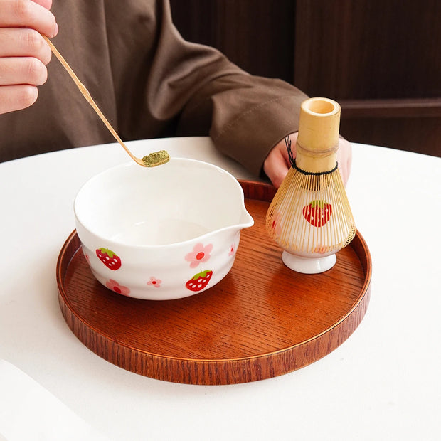 Matcha <br> Set fraise