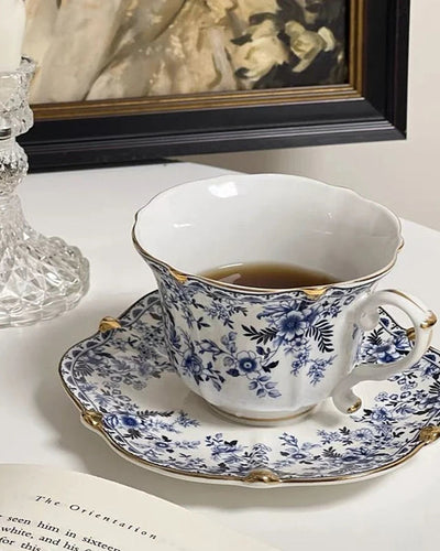 Ensemble Tasses & Soucoupes | Élégance Européenne
