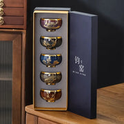 Coffret de Tasses à Thé | Porcelaine
