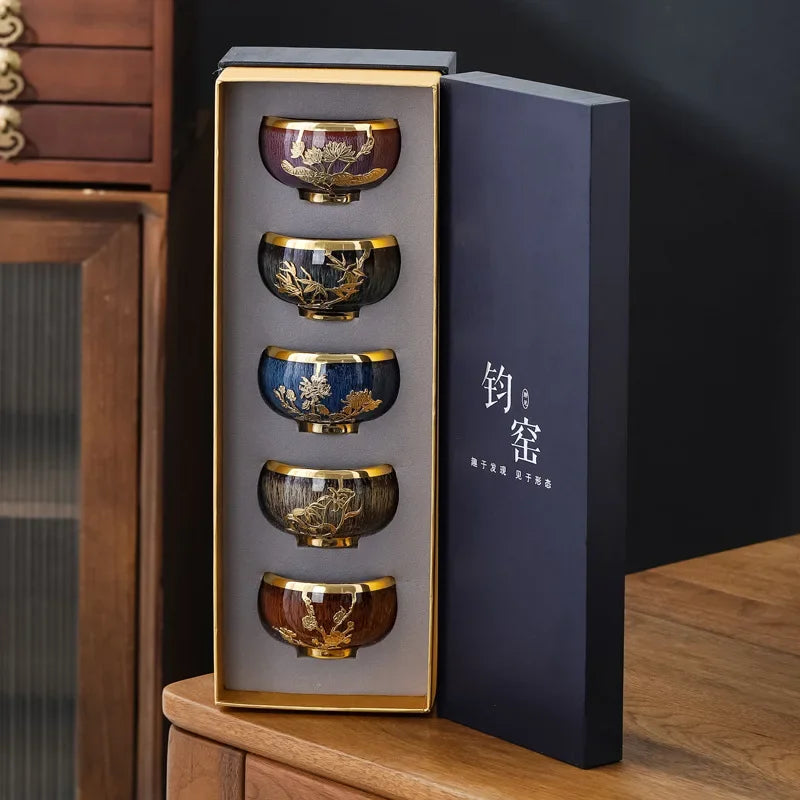Coffret de Tasses à Thé | Porcelaine