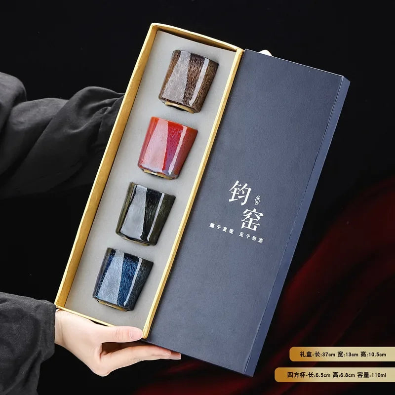 Coffret de Tasses à Thé | Porcelaine