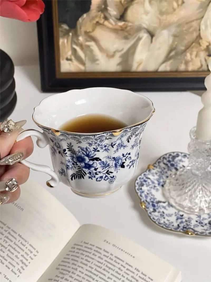Ensemble Tasses & Soucoupes | Élégance Européenne