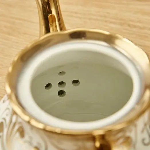 Théière Anglaise | Porcelaine Doré