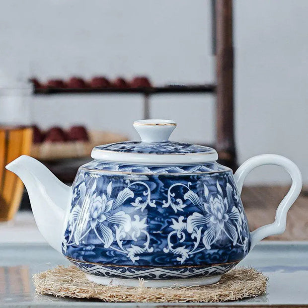 Théière Chinoise | Bleu d'infusion