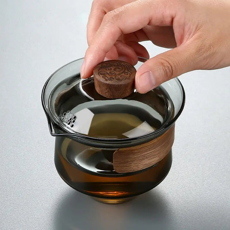 Théière | Gaiwan en Verre 230ML