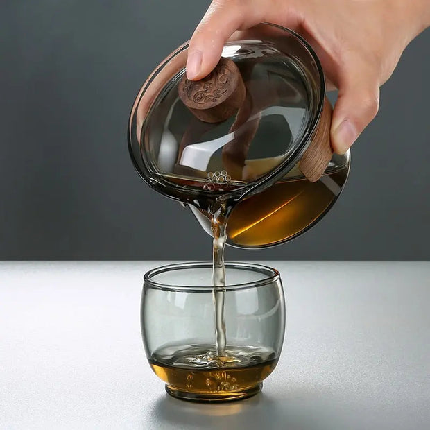Théière | Gaiwan en Verre 230ML