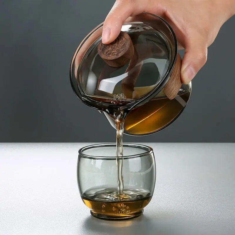 Théière | Gaiwan en Verre 230ML