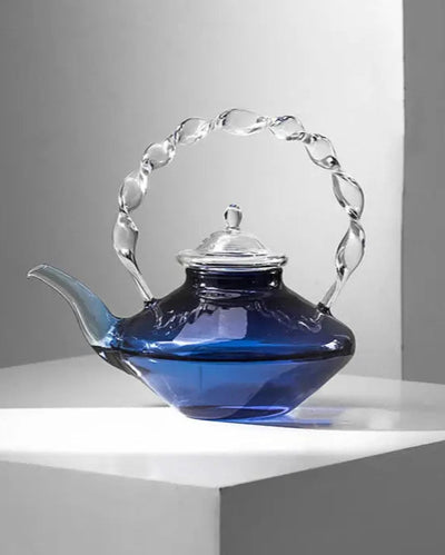 Théière en Verre | Goutte de Saphir