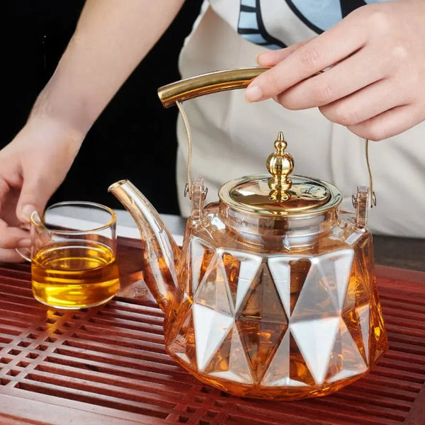 Théière en Verre | Diamant 1L